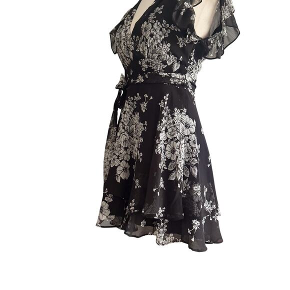 VTG B. Darlin Y2K Babydoll mini dress Women's Sz 4 6 Vintage Fairy Fairycore 90s - Picture 9 of 16